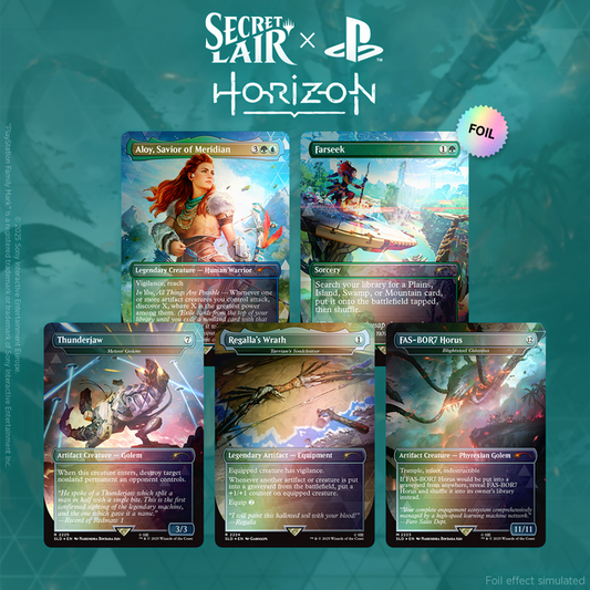 Secret Lair: Horizon: Into The Forbidden West (Rainbow Foil Edition)