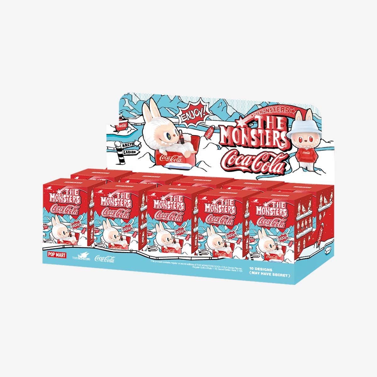 THE MONSTERS Coca Cola Labubu Series Figure