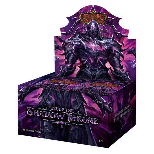 Flesh and Blood: Usurp The Shadow Throne Booster Box (IN-STORE PICKUP ONLY)