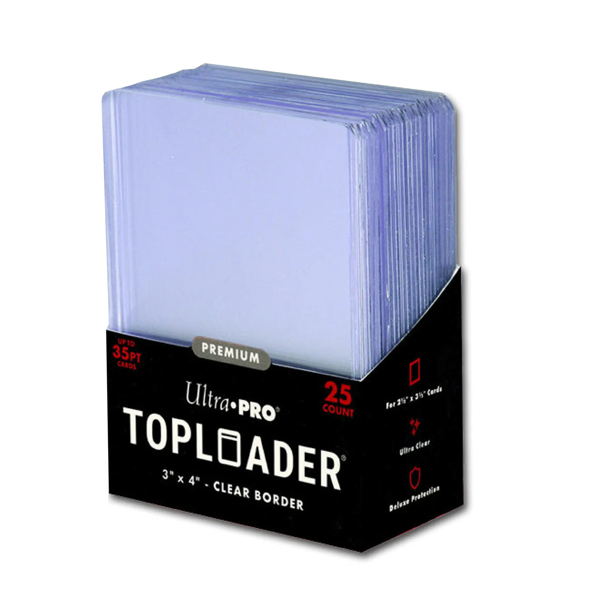 Ultra Pro Toploaders - 25 Pack