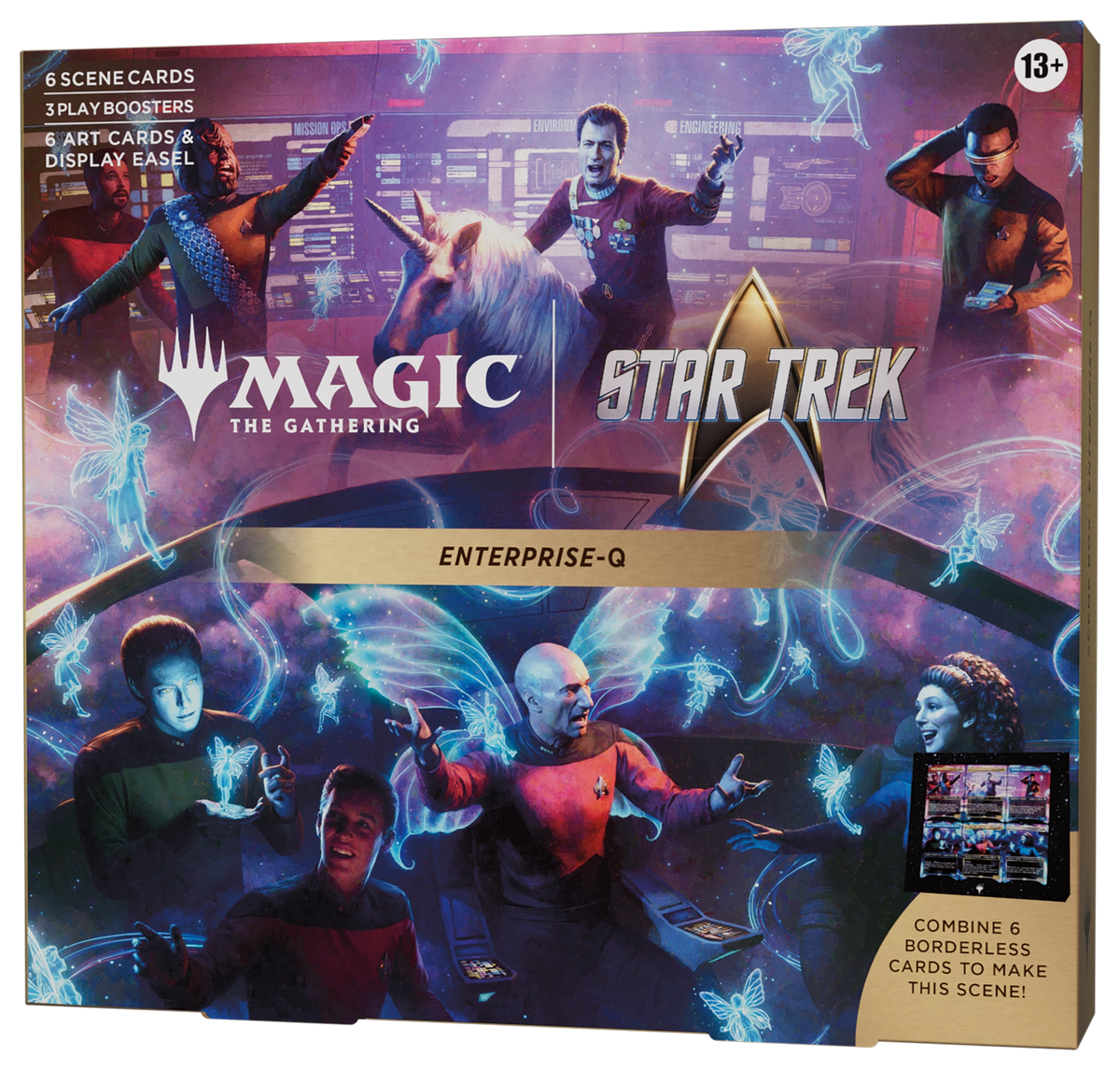 Star Trek Enterprise-Q Scene Box packaging