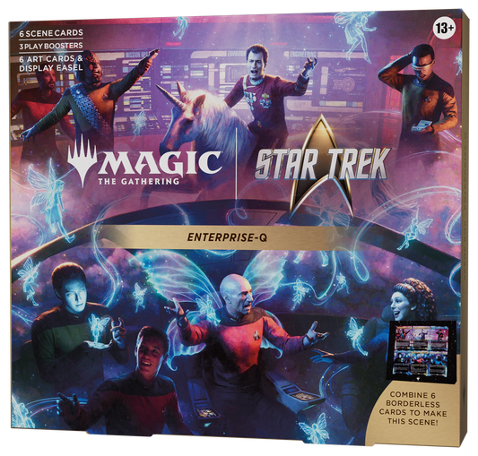 Star Trek Enterprise-Q Scene Box packaging