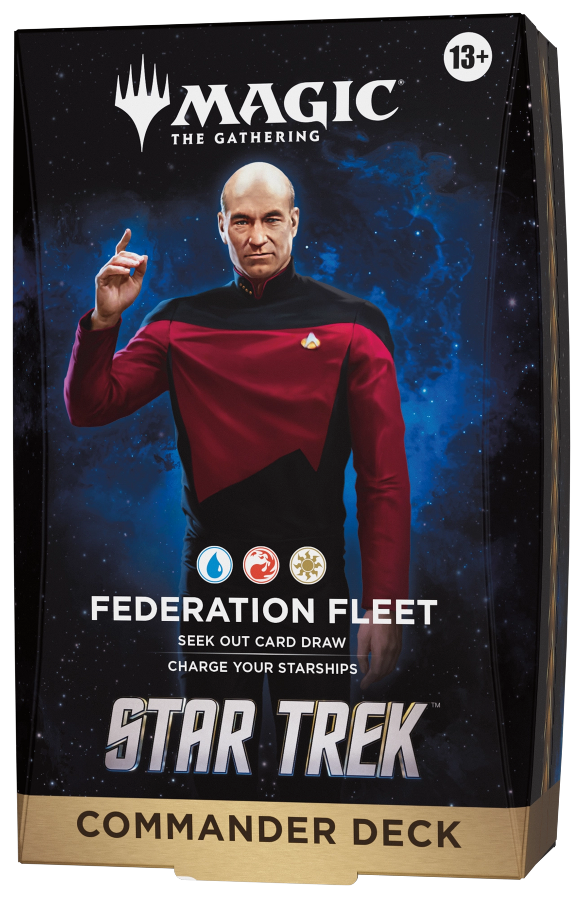 Star Trek Federation Fleet Commander deck packaging
