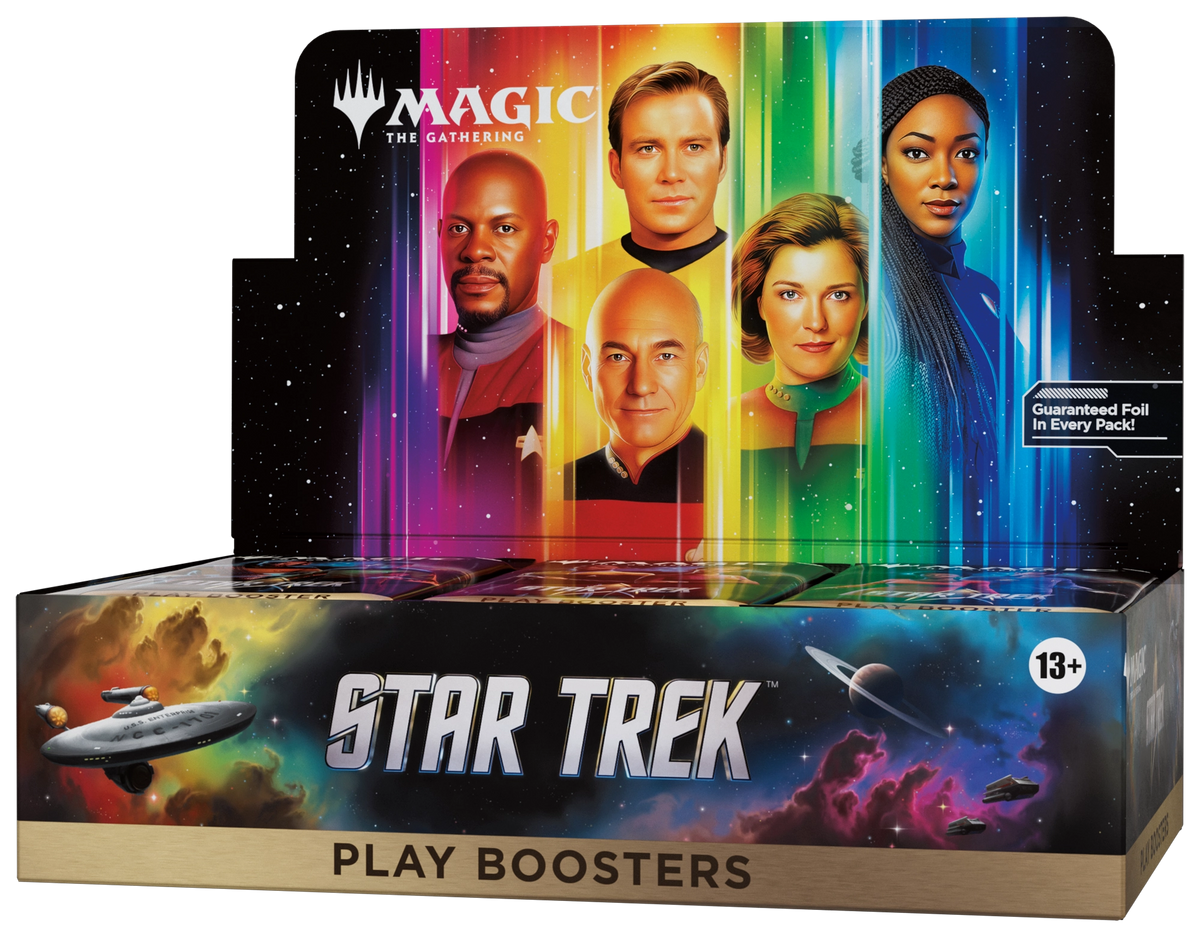 Magic The Gathering Star Trek Play Booster display box